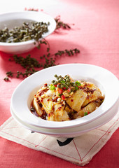 Delicious Chinese food, saliva chicken

