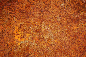 Texture of rusty iron.