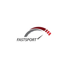 Fototapeta premium Racing Speed Logo Vector Template