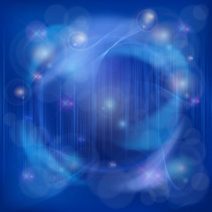 Blue abstract textured. Pattern for background. Vector