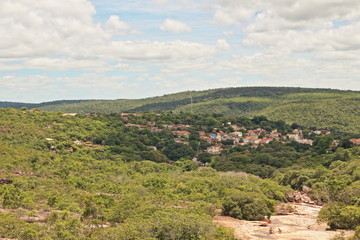 Fototapeta na wymiar Cachoeira do Serrano - Chapada Diamantina