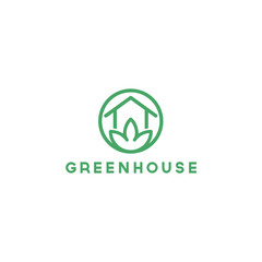 Fototapeta premium tree home logo icon