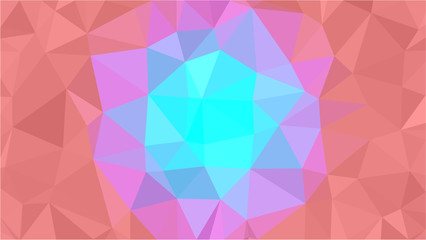 Color Polygonal Mosaic Background, Low Poly Style, Vector illustration, Business Design Templates, Shining polygon pattern, geometric image in Origami style with gradient. Bright template for web site