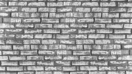 The texture of the brick is white. Background brick brick wall wall.