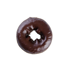 donut or donut isolated on white background.