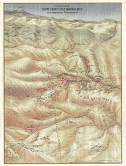 1904, Clason Map or View of the Gilpin Colorado Gold and Mineral Belt