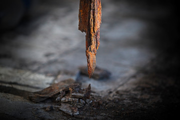 Steel bar rust