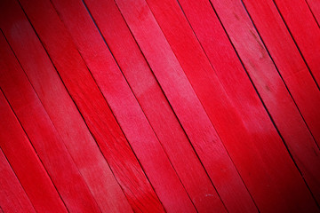  Oblique rough red wooden partition wall texture background. Have some space for write wording