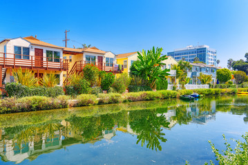 One of the most beautiful district of Los Angeles - is Venice. California