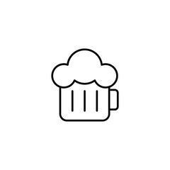 beer icon vector