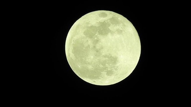 平成31年最初の満月。スーパームーン。2019年1月21日