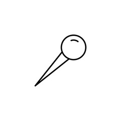 pin icon vector