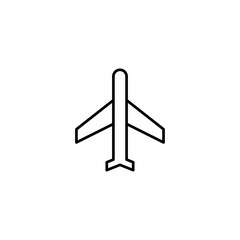 airplane icon vector