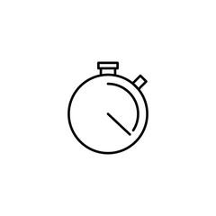 stopwatch icon vector