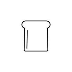 toast icon vector