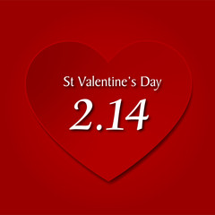 バレンタイン　ハート　冬　背景 