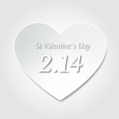 バレンタイン　ハート　冬　背景 