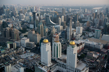 THAILAND BANGKOK CITY SKYLINE SUNRISE