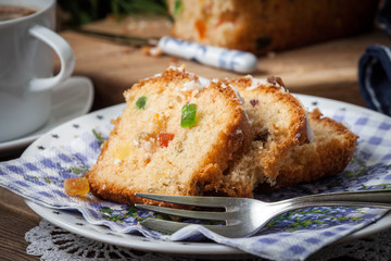 Christmas fruit cake.