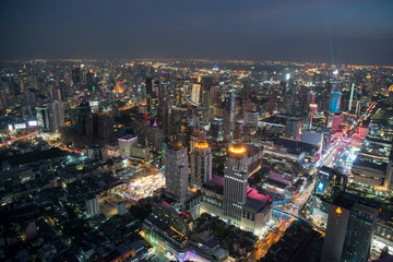 Fototapeta na wymiar THAILAND BANGKOK CITY SKYLINE SUNRISE
