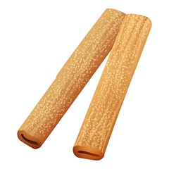 Biscuit stick icon. Cartoon of biscuit stick vector icon for web design isolated on white background