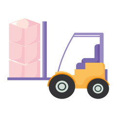 Lift truck icon