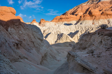 Hoodoos sandstone formations in Utah, USA 