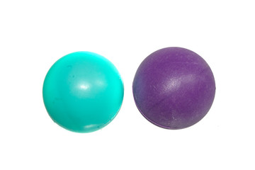 tennis ball isolated on white background