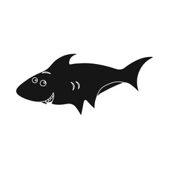 Vector illustration of sea and animal icon. Collection of sea and marine vector icon for stock.