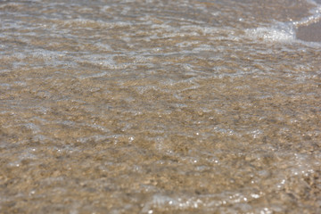 Fototapeta na wymiar Foam of the sea