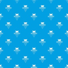 Eco product pattern vector seamless blue repeat for any use