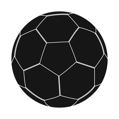 Fototapeta premium Vector design of soccer and gear icon. Set of soccer and tournament vector icon for stock.