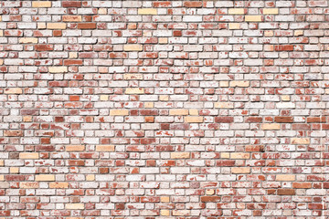 The old red brick wall texture wallpaper background