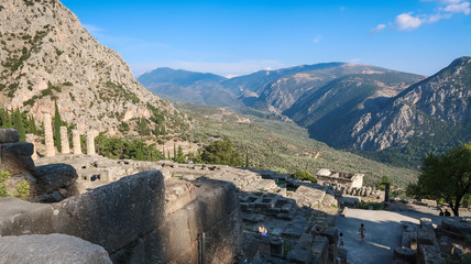 Apollo Temple in Delphi