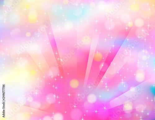 抽象的な背景 ゆめ かわいい Wall Mural Wallpaper Murals Sakuraco