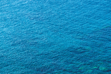 Clear sea water as background