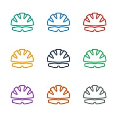 helmet icon white background