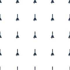 bell icon pattern seamless white background