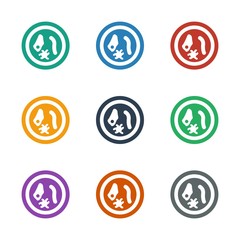 microorganism icon white background