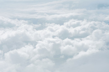 white clouds ranges as background and texture