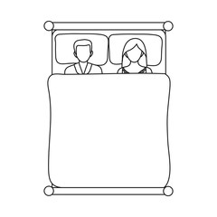 Isolated object of dreams and night sign. Collection of dreams and bedroom stock symbol for web.