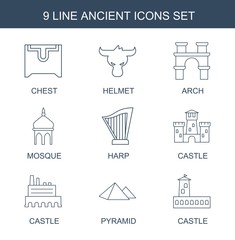 9 ancient icons