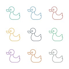 duck icon white background