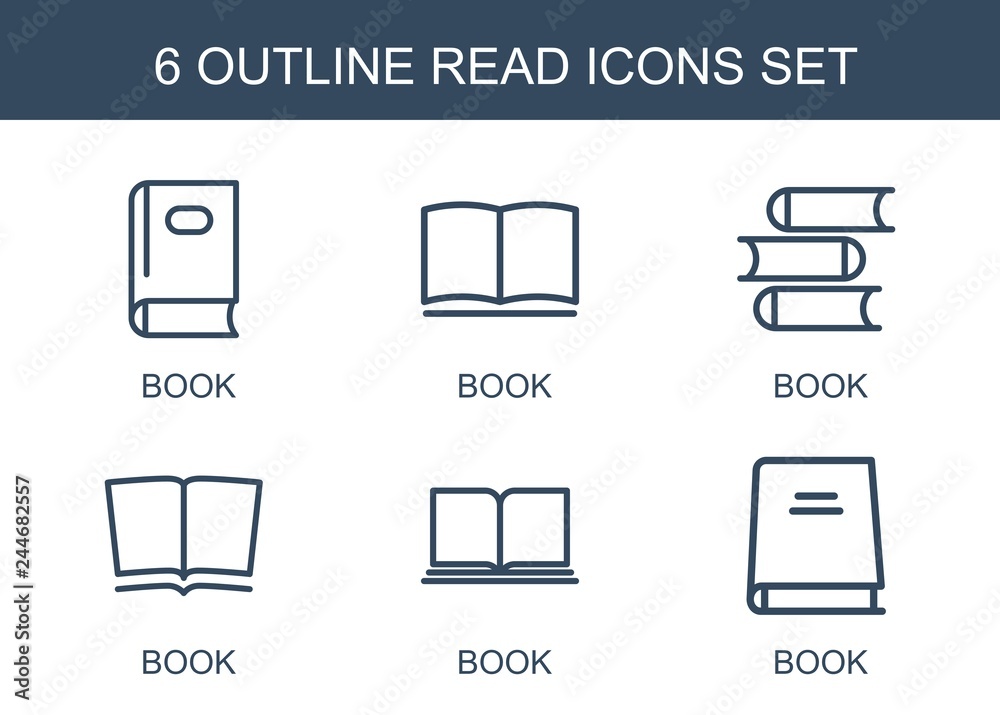 Sticker read icons