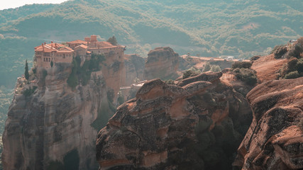 Monastries Meteora Mountains