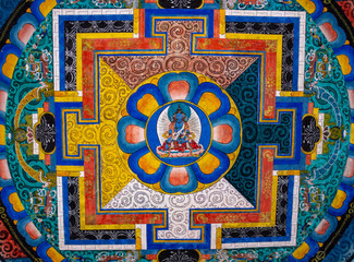 Zangtho Pelri Lhakhang Tempel in Phuntsholing in Bhutan