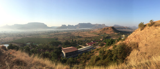 Early Dawn Mountain view