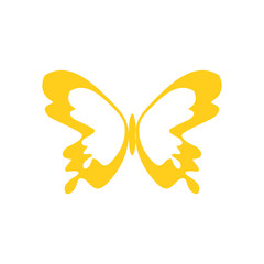 Butterfly icon on white background for graphic and web design, Modern simple vector sign. Internet concept. Trendy symbol for website design web button or mobile app