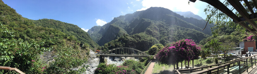 Taroko Mountain park Taiwan