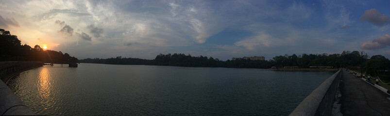 Sunset Macritchie Reservoir Park